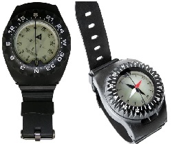 Flüssigkeitsgedämpfter Armband-Kompass GWE NAV1